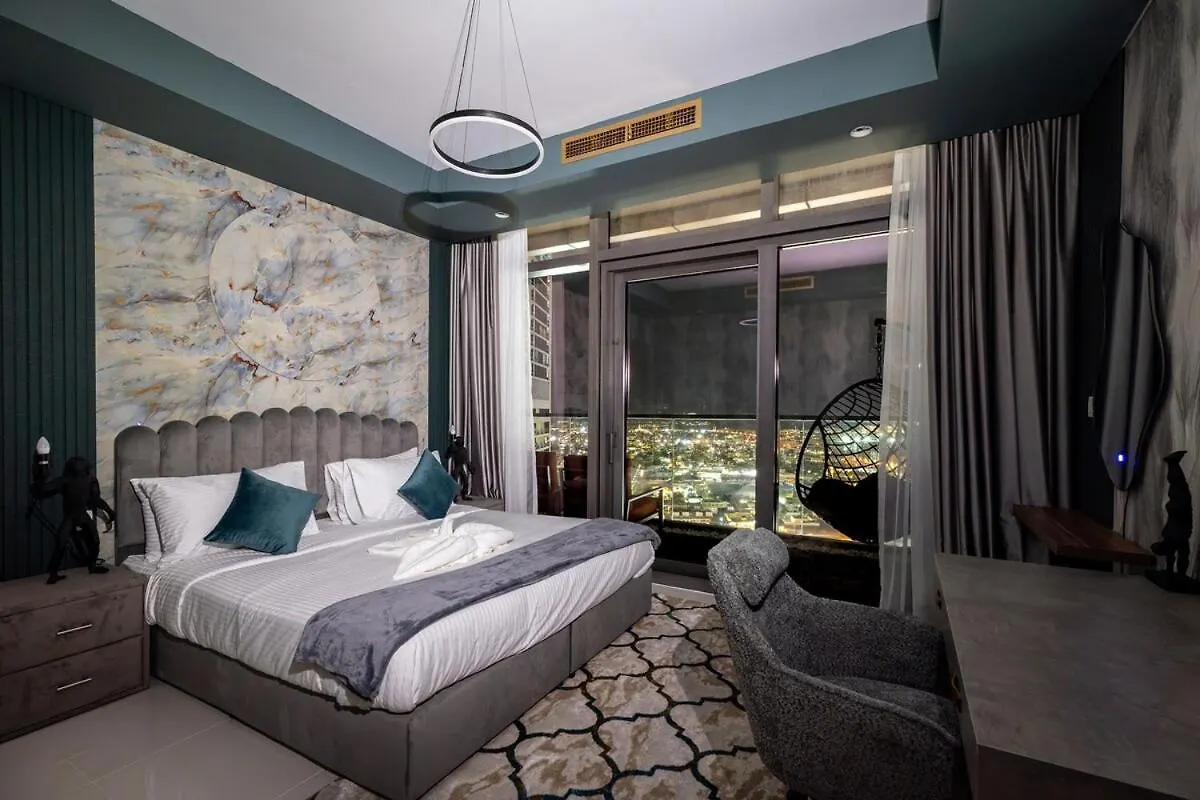 64Th Floor Rooftop Dream, Burj Khalifa View Pool, 2Br Apartment In Paramount Hotel Midtown Dubai