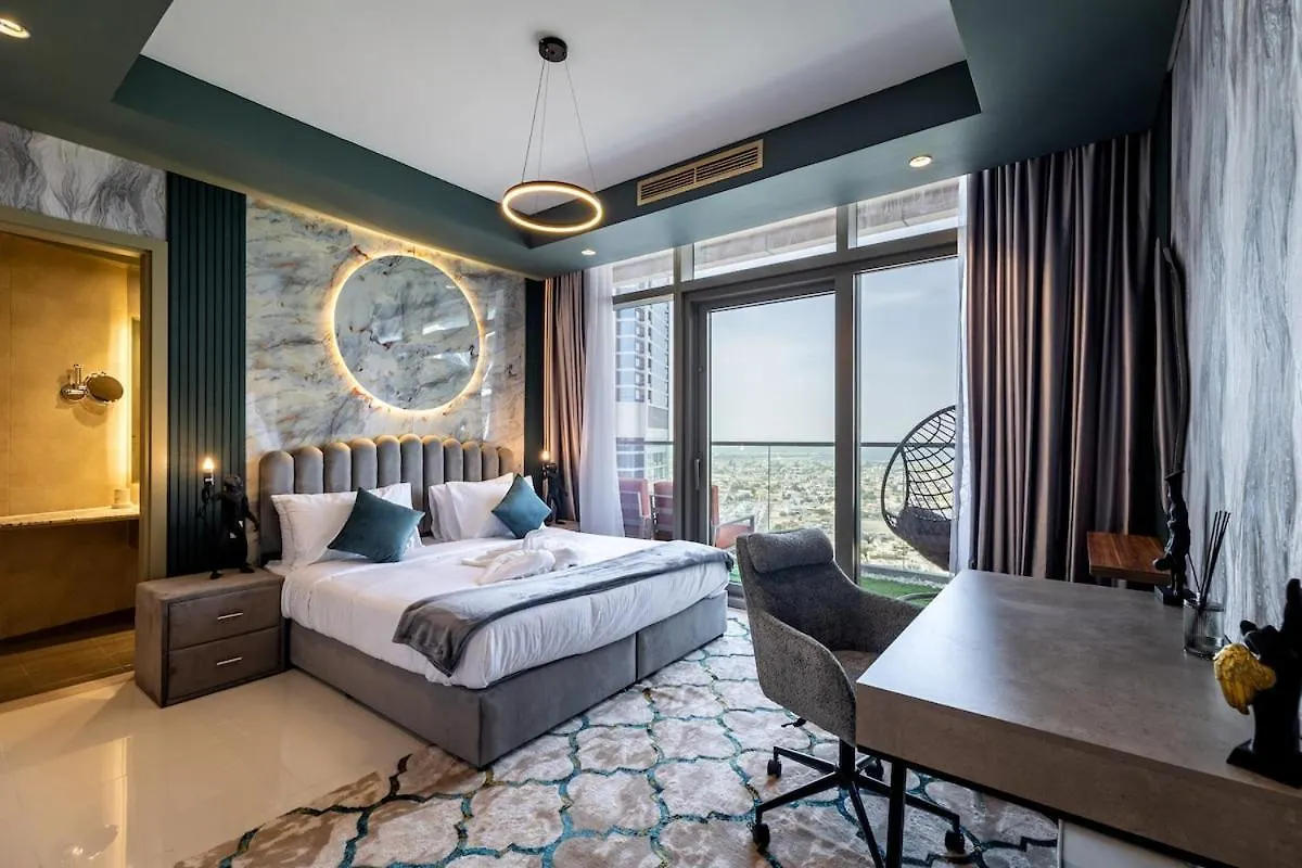 64Th Floor Rooftop Dream, Burj Khalifa View Pool, 2Br Apartment In Paramount Hotel Midtown Dubai